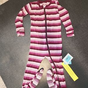 Kickee pants 4T PJ zip up